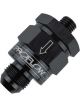 Proflow EFI Fuel Check Valve M12 x 1.25 To -08AN, Black