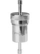 Proflow Fuel Filter Aluminium 3/8in. Hose barb 100 Micron Stainle