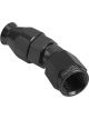 Proflow 30 Degree Fitting Hose End AN8 Suit PTFE Hose, Black