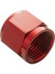 Proflow Aluminium Tube Nut AN For 3/16in. Tube, Red