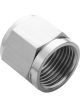 Proflow Aluminium Tube Nut AN For 1/4in. Tube, Silver