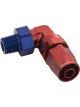 Proflow Fitting, Male Hose End 3/8in. NPT 90 Degree To -10AN Hos