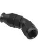 Proflow 45 Degree Fitting Hose End AN10 Suit PTFE Hose, Black