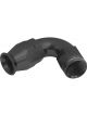 Proflow 120 Degree Fitting Hose End AN10 Suit PTFE Hose, Black