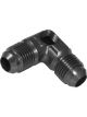 Proflow Flare Union -06AN 90 Degree Union w/1/8in. NPT Port, Bla