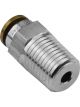 Proflow Fitting, Push Release Straight 1/4in. Tube To 1/4in. NPT,