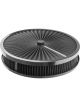 Proflow Air Filter Assembly Flow Top Round Black 14in. x 2in. S