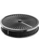 Proflow Air Filter Assembly Flow Top Round Black 14in. x 2.5in.