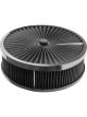 Proflow Air Filter Assembly Flow Top Round Black 14in. x 4in. S