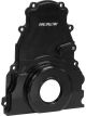 Proflow Timing Cover, 2-Piece, Billet Aluminium, Black Anodised, C