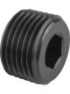 Proflow Fitting Aluminium Socket Plug 1/16in. NPT, Black