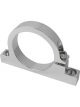 Proflow Fuel Filter Brackets Single 50mm hole, Aluminium, Silver A