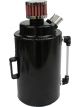 Proflow Oil Breather Catch Tank 1L w/Breather, Black