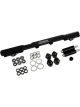 Proflow Fuel Rails Kit, Billet Aluminium, Anodised Black, Toyo