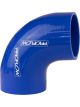 Proflow Hose Tubing Air intake, Silicone, Coupler, 5.00in. 90 Deg