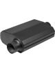 Proflow Muffler, Black Flow Chamber 2-1/2in. Side Inlet To 2-1/2in