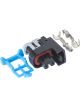Proflow Fuel Injector Wiring Plug Mini Delphi & Packard w/Terminals