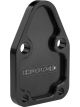 Proflow Fuel Pump Block-Off Plate, Aluminium, Black Anodised, SB