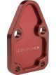 Proflow Fuel Pump Block-Off Plate, Aluminium, Red Anodised, SB Che