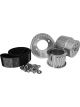 Proflow Pulley Kit, Billet, Silver Gilmer Drive, belt Mazda Rotary