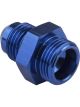Proflow Motorcycle Carburettor Adapto-06AN To 5/8in. x 20, Blue