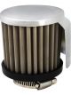 Proflow Breather Filter Clamp On w/Shield 75mm Rubber Base Suit 1.