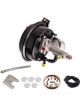 Proflow Power Brake Booster Master cylinder Kit, VH44 style 7in. wi