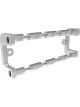 Proflow Ignition Coil Relocation Brackets, LS, Billet Aluminium, P