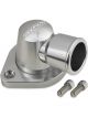 Proflow Water Neck, Billet Aluminium, Silver Anodised, 90 Degree,