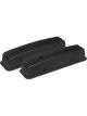 Proflow Valve Covers, Aluminium, Black, Tall, Finned, SB Chevrolet,