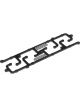 Proflow Ignition Coil Mounts, LS, Billet Aluminium, Black Anodised