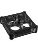 Proflow Carburettor Spacer, Aluminium Black Anodised, 1.5 i