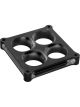 Proflow Carburettor Spacer, Aluminium Black Anodised, 1 in.
