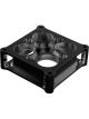Proflow Carburettor Spacer, Aluminium Black Anodised, 2 in.