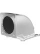 Proflow Throttle Body Intake Elbow 100mm Universal To 4150/4500 Squ