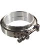 Proflow V-Band Exhaust Clamp, Aluminium, Natural, 2.50 in. O.D. Pipe