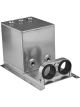 Proflow Fuel Surge Tank Fabricated Aluminium, Square, 044 Pump Mounts,