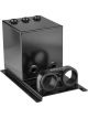 Proflow Fuel Surge Tank Fabricated Aluminium, Square, 044 Pump Mount