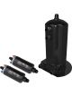 Proflow Fuel Surge Tank & Pump Kit Fabricated Aluminium, 254mm x 10