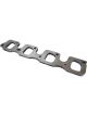 Proflow Header Extractor Flanges, Steel, 3/8 in. Thick, Ford V8 302