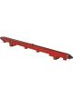 Proflow Fuel Rails Kit, Billet Aluminium, Red Anodised, For Nissan