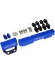 Proflow Fuel Rails Kit, Billet Aluminium, Anodised Blue, Mazda Ro