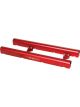 Proflow Fuel Rails Kit, Billet Aluminium, Red Anodised, Holden Che