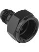 Proflow Female Adaptor -16AN To -12AN Male Reducer, Black