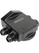 Proflow Remote Oil Filter Mount Billet Black, Small Filter -10 AN