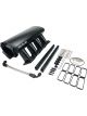 Proflow Intake Manifold Kit with Fuel Rails, Fabricated Black EFI,