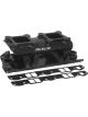 Proflow Intake Manifold Fabricated Black, Hi Ram Duel Quad 4150 EFI