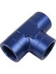 Proflow Female Adaptor Pipe Tee 1/8in. NPT, Blue