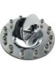 Proflow Fuel Cell, Tank Flush Mount Cap 12 bolt Polished Aluminium C