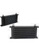 Proflow Oil Cooler, Ultra Pro Aluminium Black, 19-Row, Mini Version 3